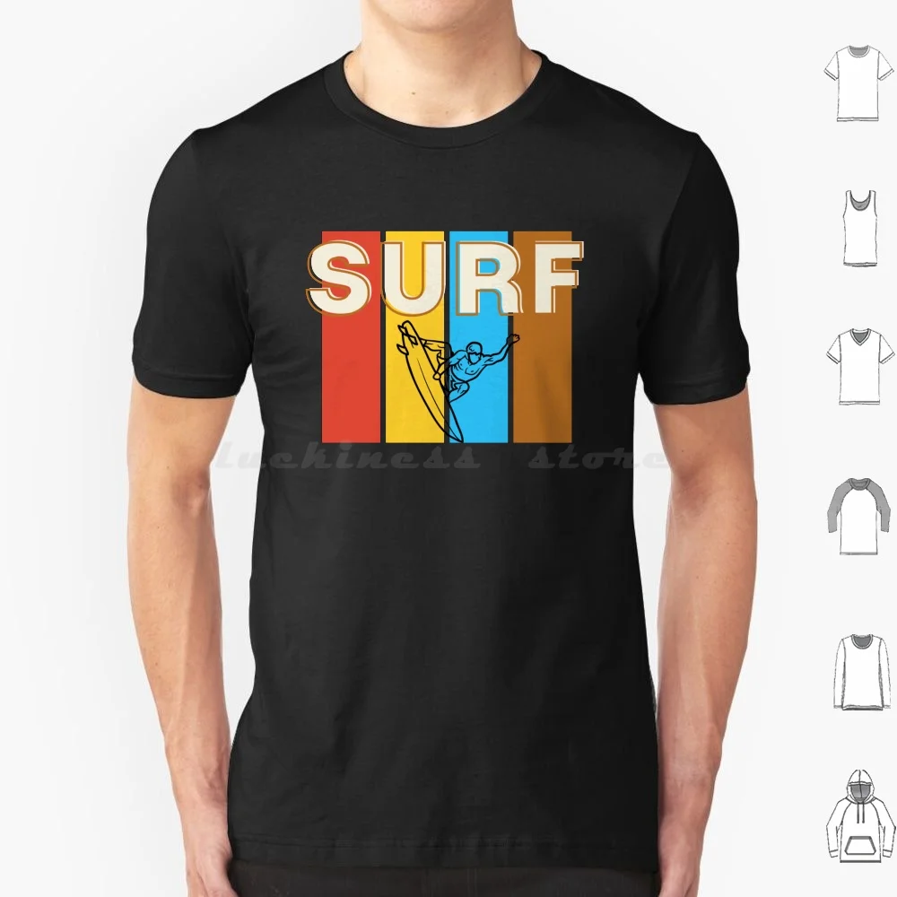 Surfer T Shirt Cotton Men Women DIY Print Retro Sandworm Surfing Surf Surfer Beach Distressed Style Movie Arrakis Sci Fi
