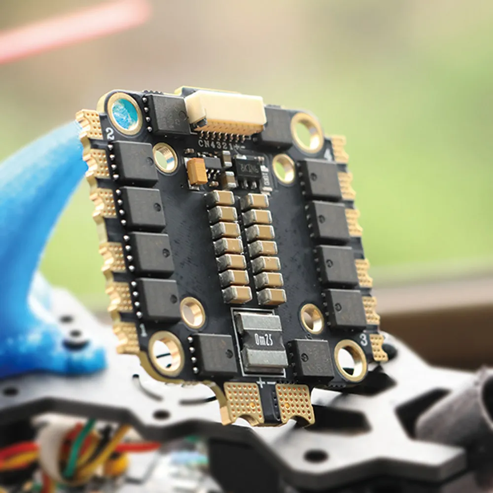 HAKRC 50A 4in1 ESC 2-6S Lipo 6-layer PCB Dshot600 44*44mm 20/30.5mm Mount FPV Drone Brushless Speed Controller