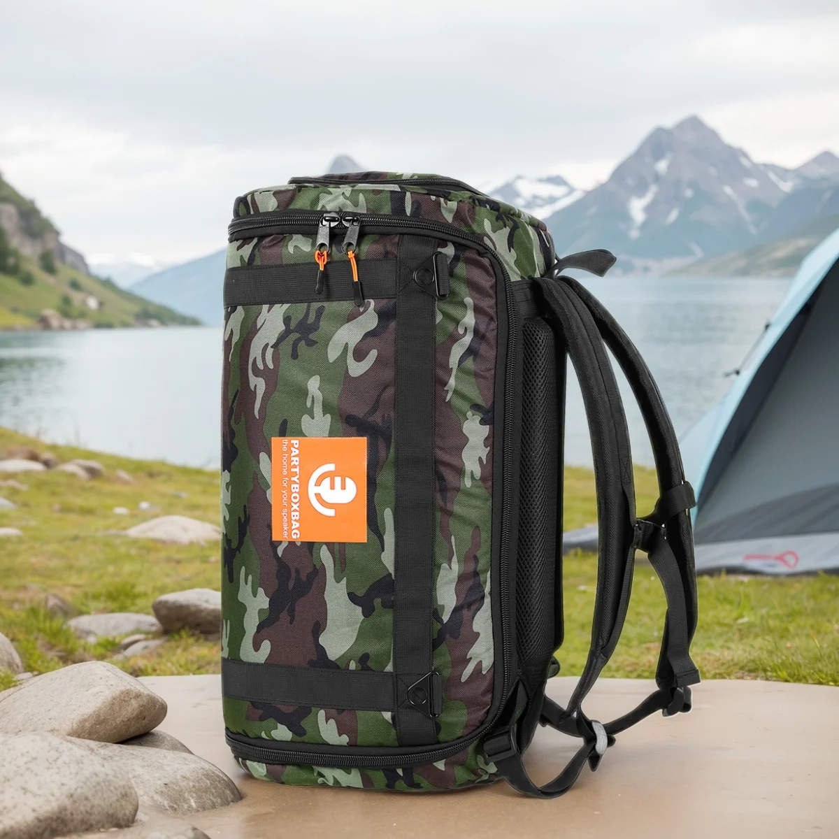 مكبر صوت محمول حقيبة حمل على ظهره مكبر صوت مقاوم للصدمات حقيبة حمل لـ jbl Partybox Club 120 BT المتكلم