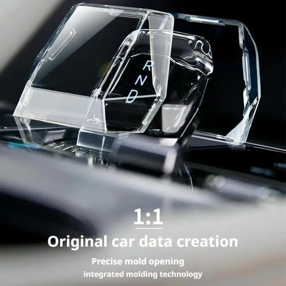 ل BYD Song Plus/Seal U DM-i/EV 2023-2025 رافعة كريستال التحكم المركزي والعتاد واقية ملحقات التصميم الداخلي #5