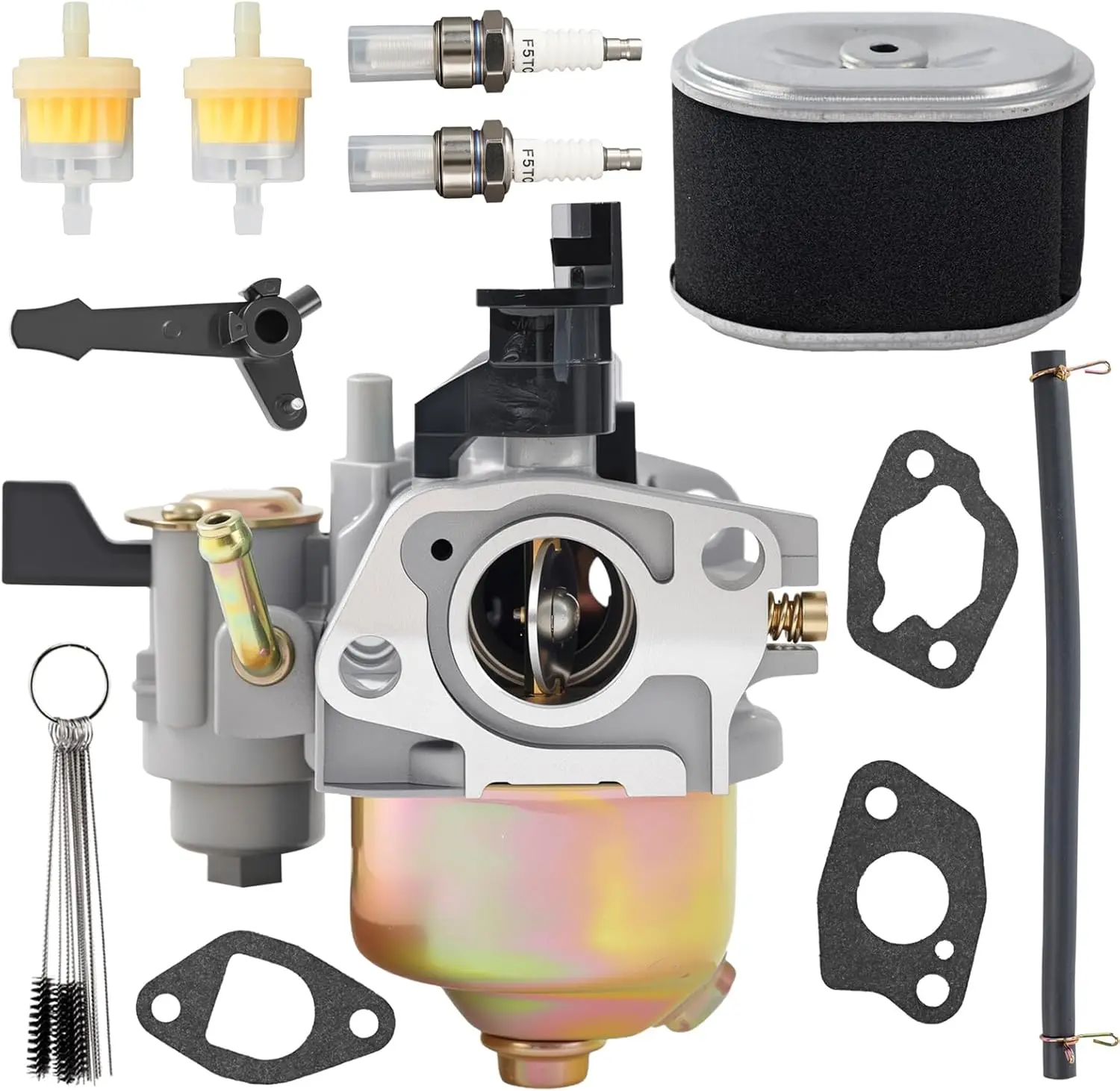 Carburador Compatible con Motores B&S XR950 Kohler SH265 CH270 Serie 6.5 HP 3000 196cc, Harbor Freight 212cc 69730 60363