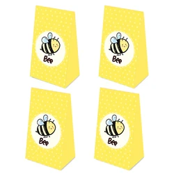 Honey Bee Theme Party Supplies Goodie Bag Suitable for Bee Day Baby Shower Birthday gift bag suitable for child girls