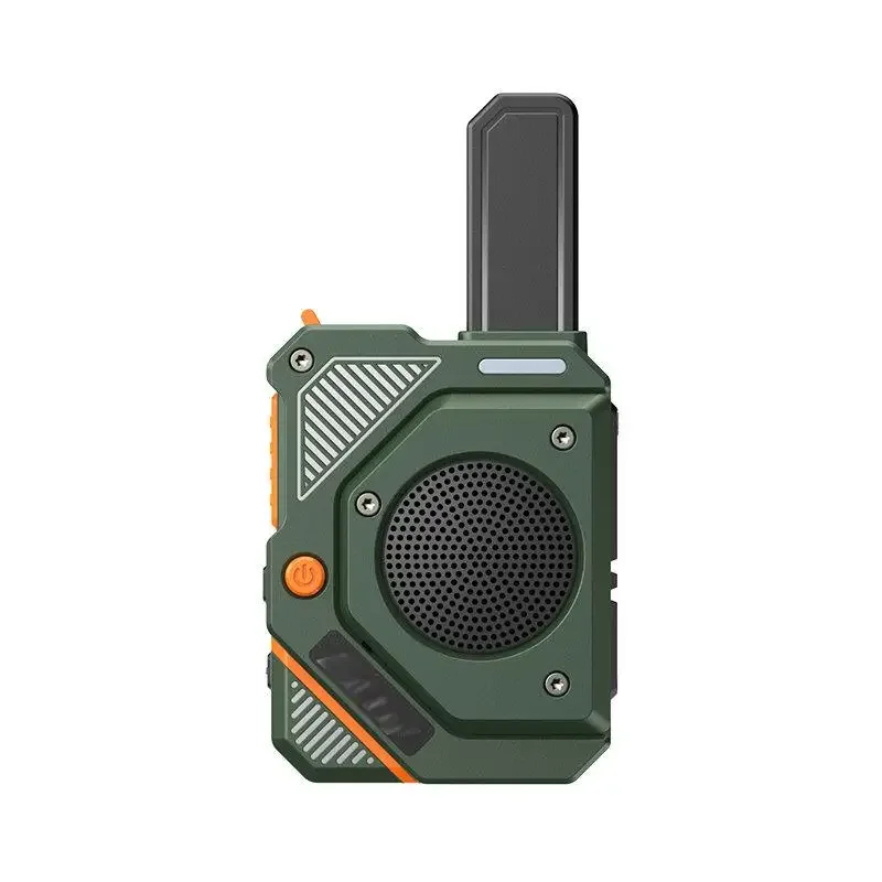 Şarj edilebilir Mini Walkie Talkies Çifti İki Yönlü Telsiz Uzun Menzilli İletişim Çocuklar için Açık Bisiklet Kayak Aile Etkinlikleri