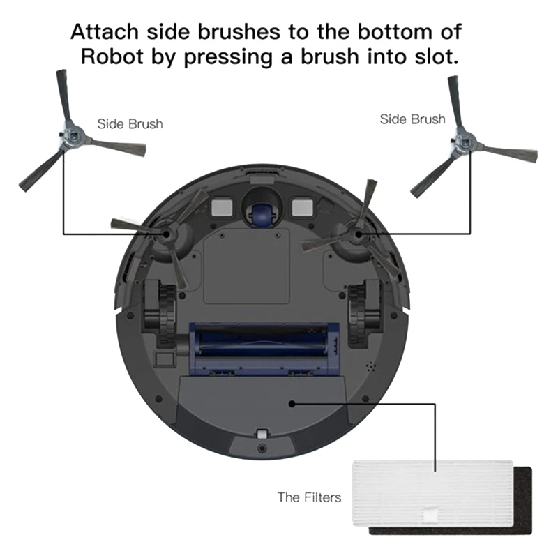 Vacuum Cleaner Accessories For Coredy R3500 R550 R650 R600 R700 GOOVI D380 DEENKEE DK600