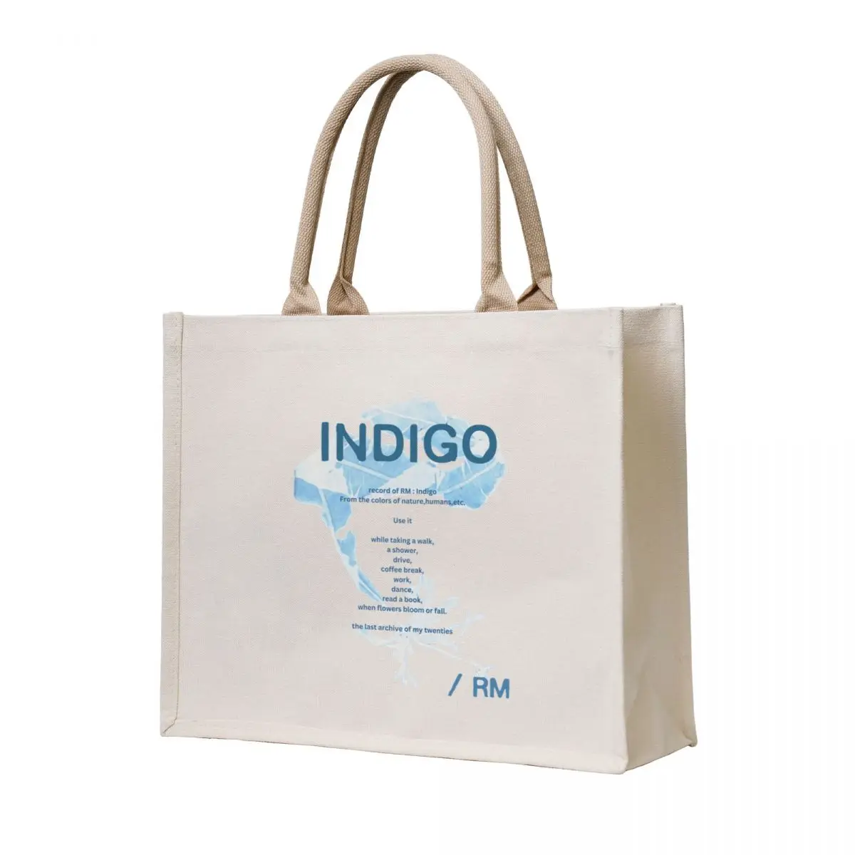 

INDIGO by RM Tote Bag cute pouch bag hand bag ladies personalized tote Big women