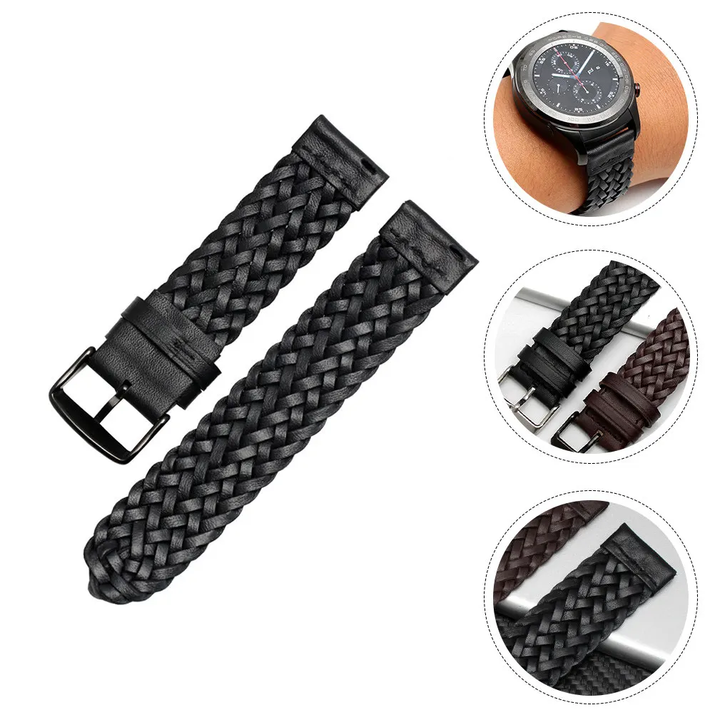 

1Pcs Braided Watchband Hand-Woven Strap Replacement Stylish Comfortable Adjustable Universal Watch Strap