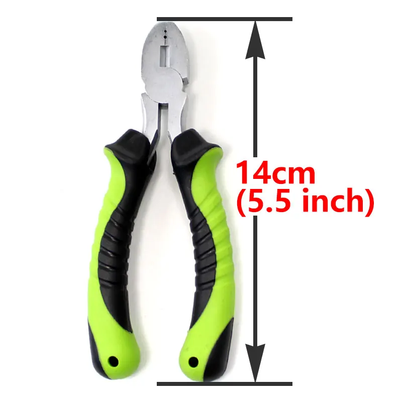 1set Carp Fishing Accessories Crimping Pliers Fit Fluorocarbon Stiff Link Fishing Krimps 0.6mm 0.7mm For Carp Fishing Tackle