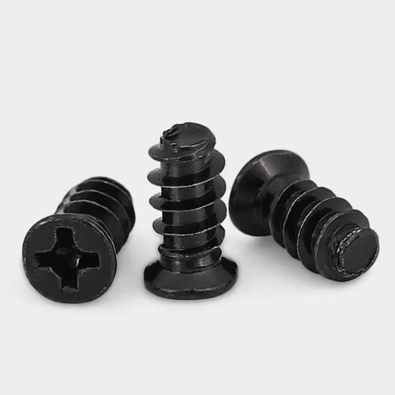 Goldpo Computer Case Fan Screws Black, Fan Screws PC, Fan Screws