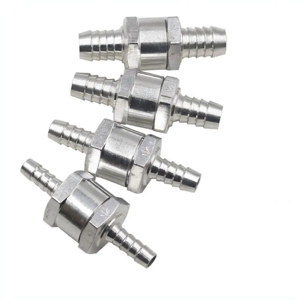 Automotive One Way Check Valve Aluminum Alloy Non Return Valve For Fuel System Diesel Water Pipe Repair Tool