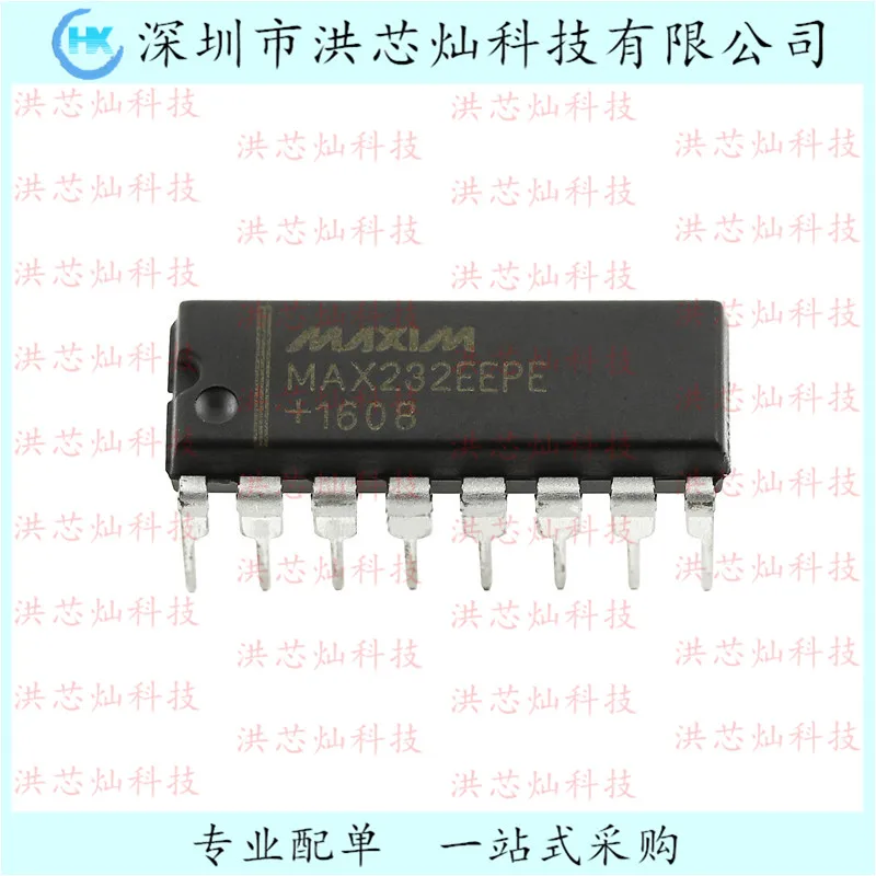 

10 шт./партия MAX232EEPE MAXIM 16 DIP-16 RS-232 Original, в наличии. Power IC