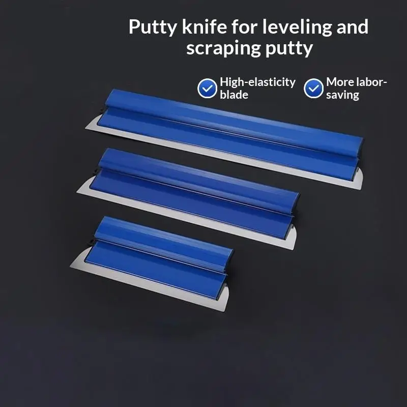 1Pcs Spreading Finishing Knocking Down Blades Professional Drywall Scraper Taping Tool Set For Wall Plastering