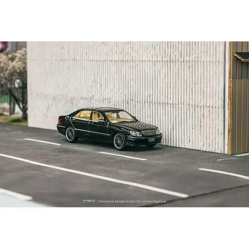 Tarmac Works *CHASE* メルセデス・ベンツ 1:64 Sクラス ワルド ブラック ダイキャストカーモデル コレクション おもちゃ