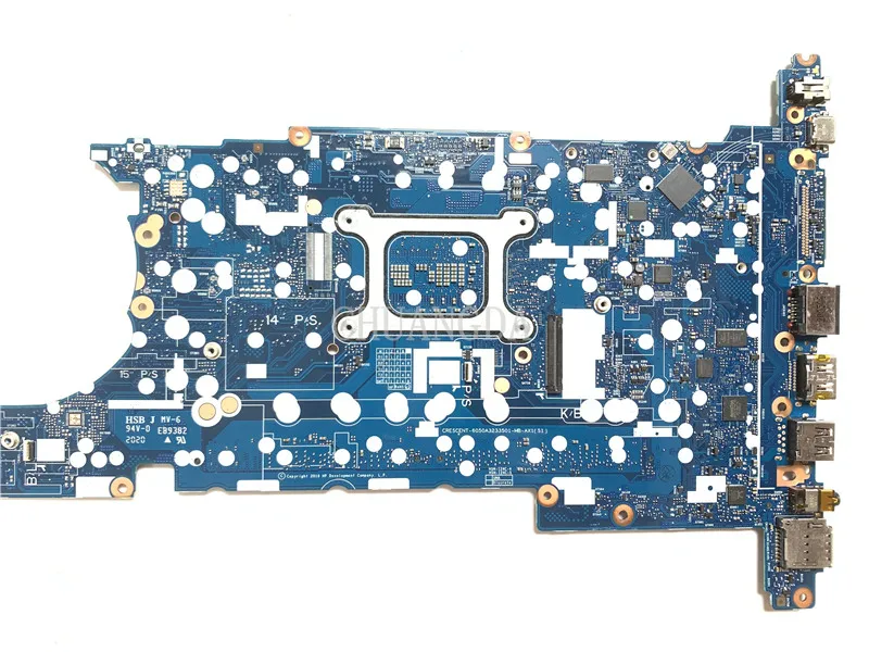 Imagem -03 - Placa-mãe do Portátil para hp Zbook 15u g6 840 g6 Srf9w I78665u 6050a3233501-mb-a01 Ddr4 100 Testado