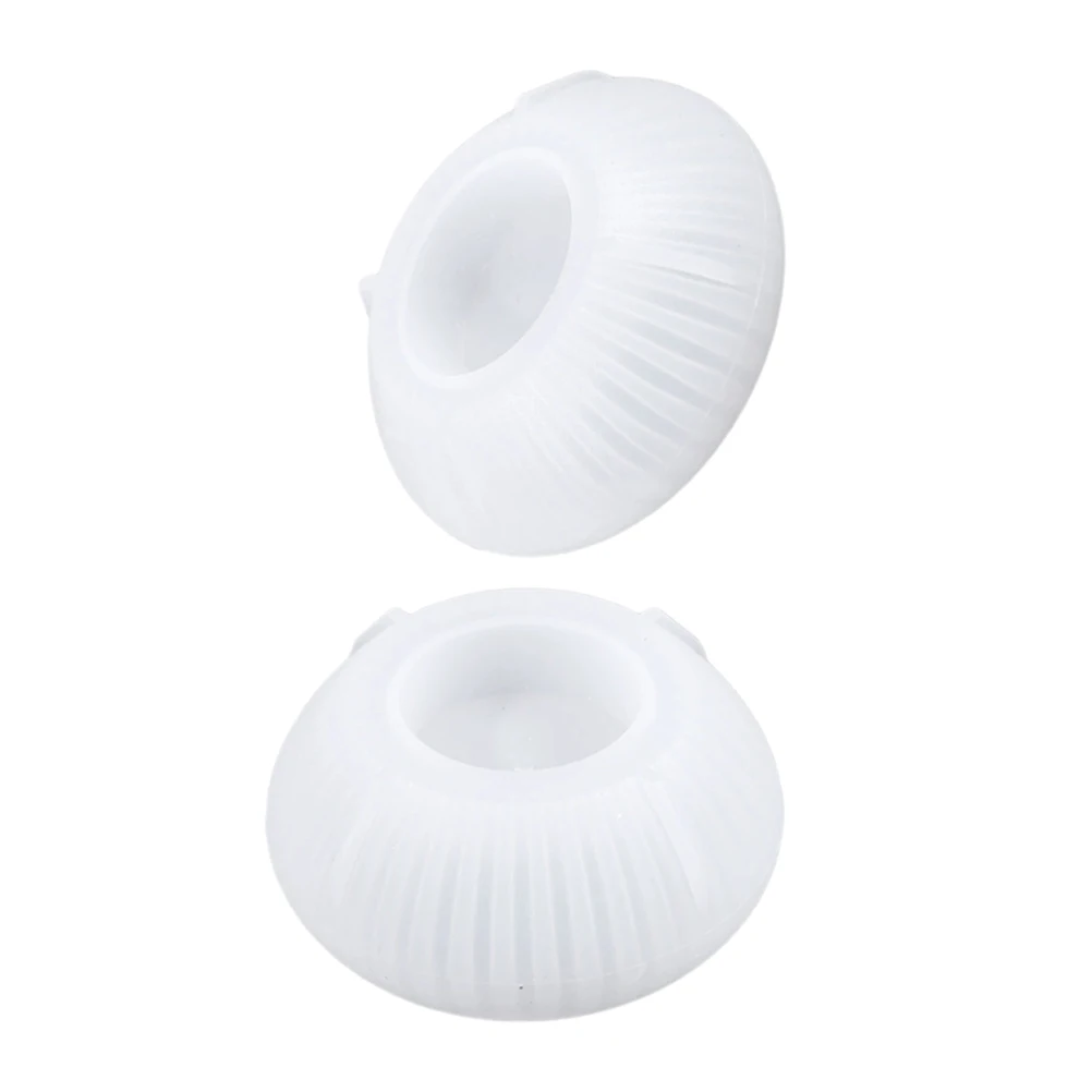 

2 pcs Ball-Shaped Plaster Mold Silicone Incense Burner Holder Aromatherapy Diy Resin Soap Making Supplies Epoxy Casting