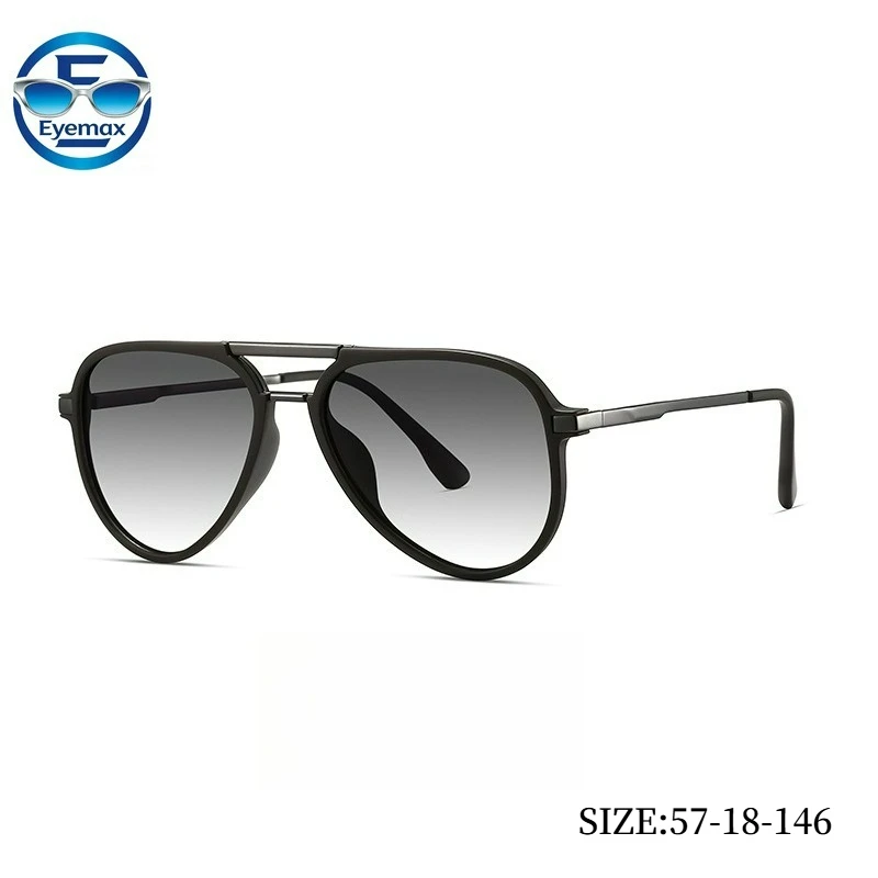 

Classic Double Bridge Pilot Sunglasses Acetate Frame UV400 Protection Men Women Aviator Shades Outdoor Driving Travel SUNGLASSES