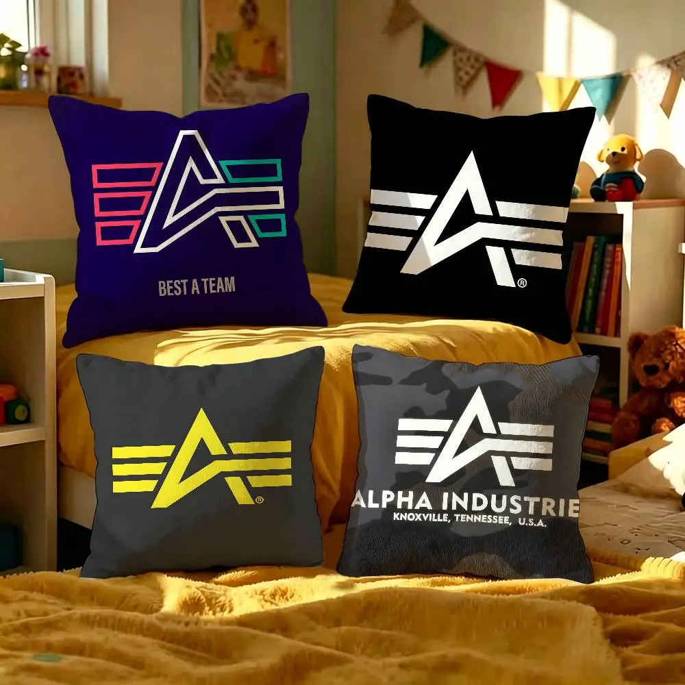 A-Alpha-Industries Tactical-Urban Personalized picture text home decorative pillows Household Gifts 45x45cm
