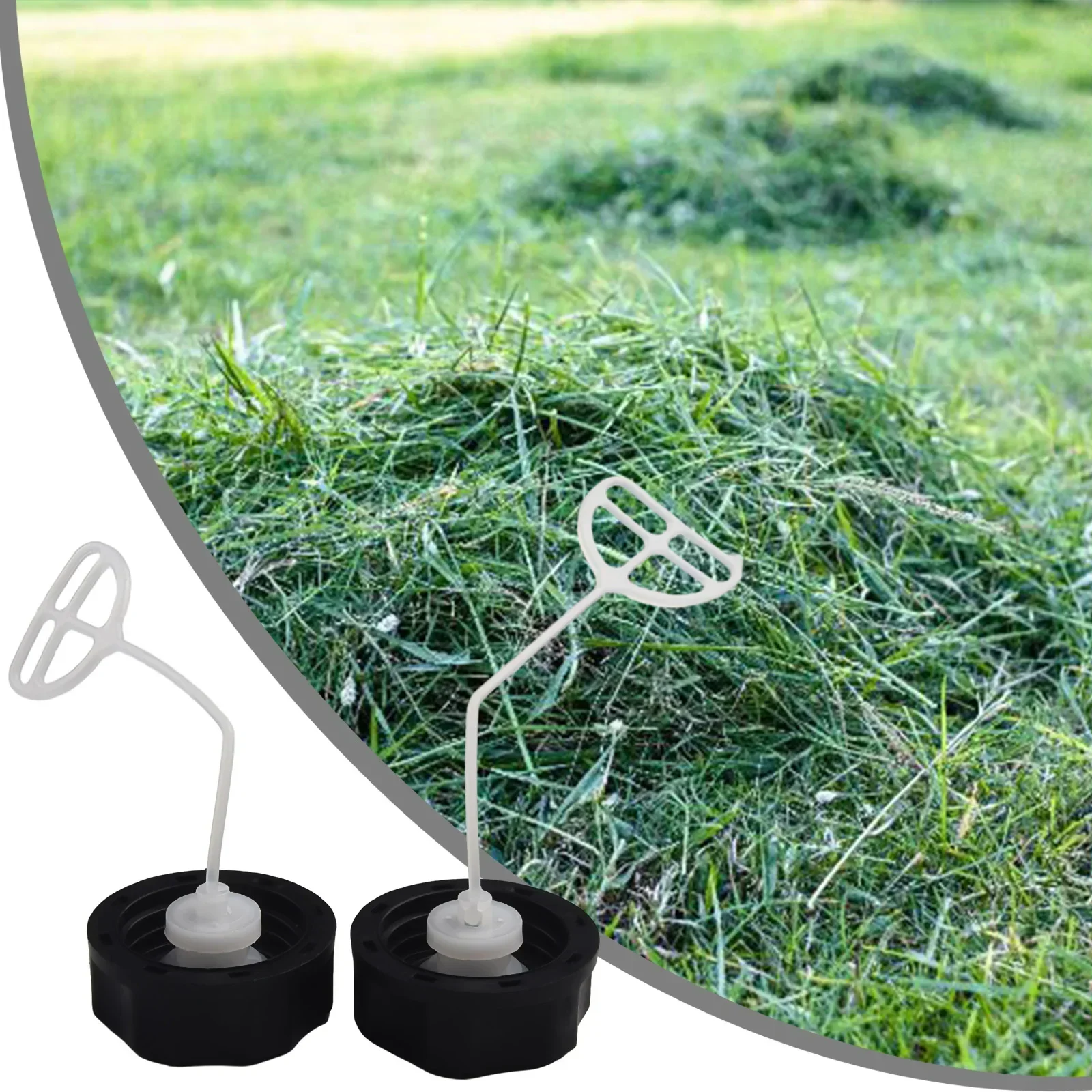 2pcs 32*47mm Plastic Fuel Tank Cap For 43cc 49cc 52cc 55cc Petrolscooter And Garden Multi Tool Engine Fuel Tanks Hedge Cutter