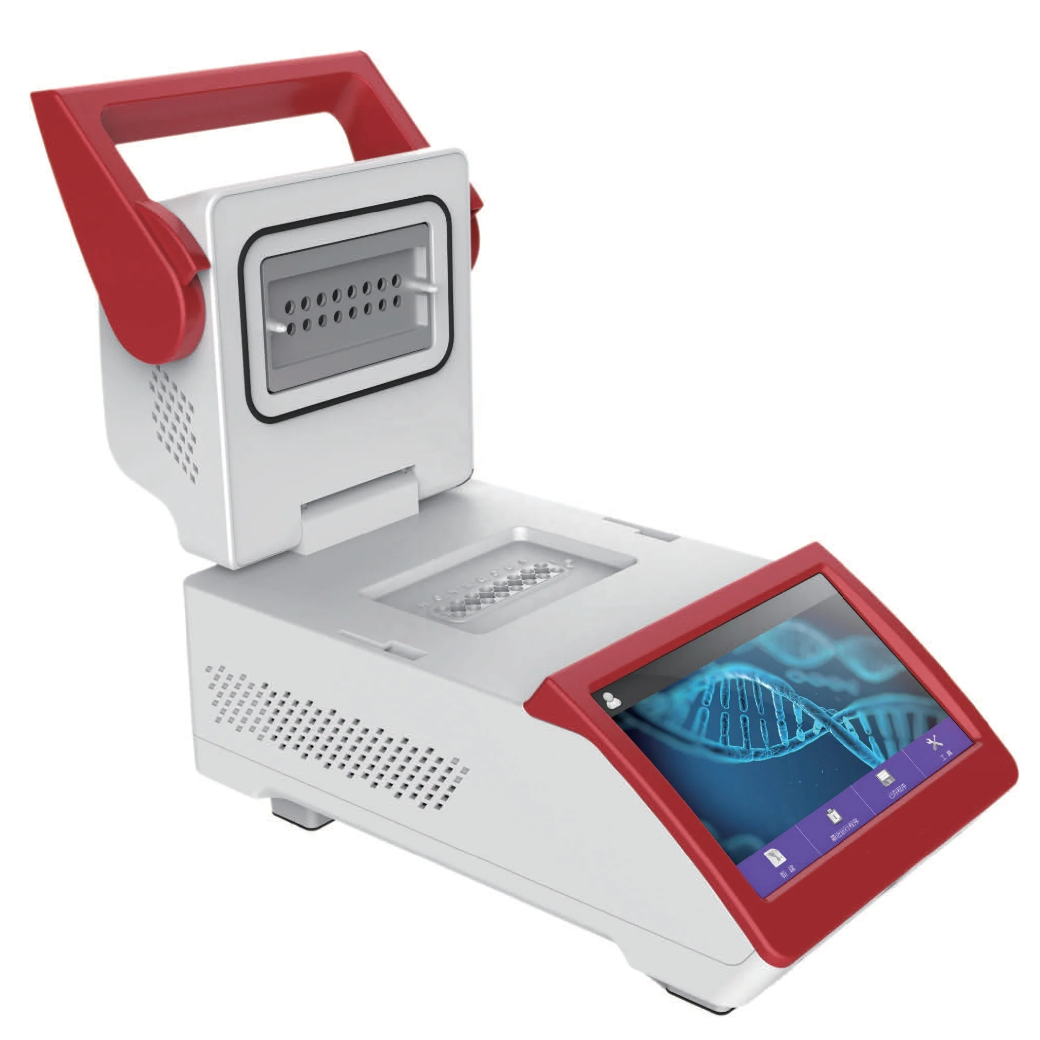 CHINCAN Q160R Portable Mini 16wells*0.1ml 2 channels Real-Time PCR machine/ Thermal Cycler PCR test