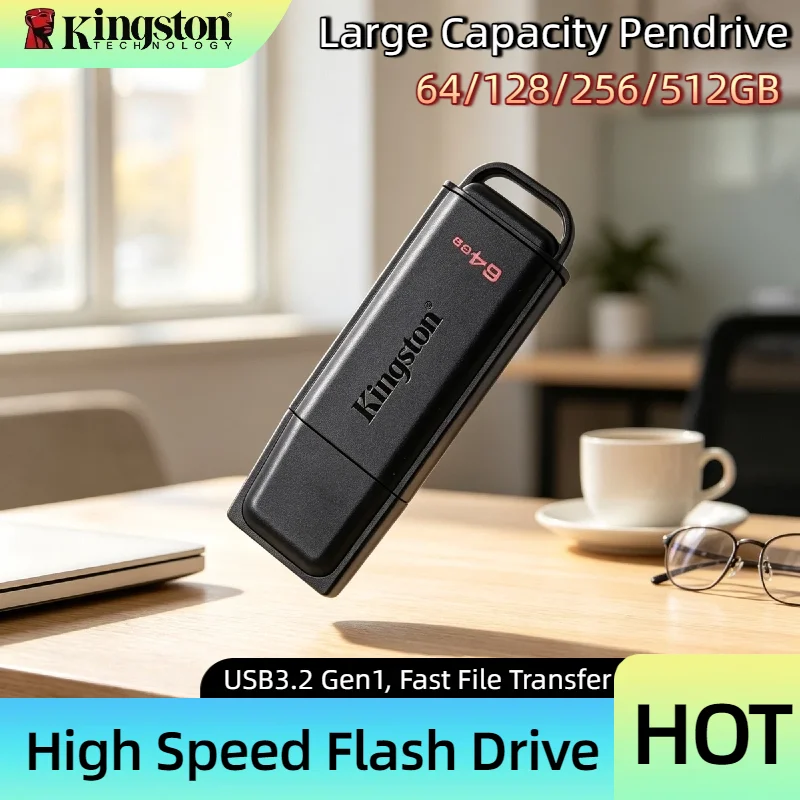 USB 3.2 Kingston DataTraveler Exodia Flash Drive DTXG2 64GB 128GB 256GB 512GB Pen Drive U Disk Memory Stick for PC Pro