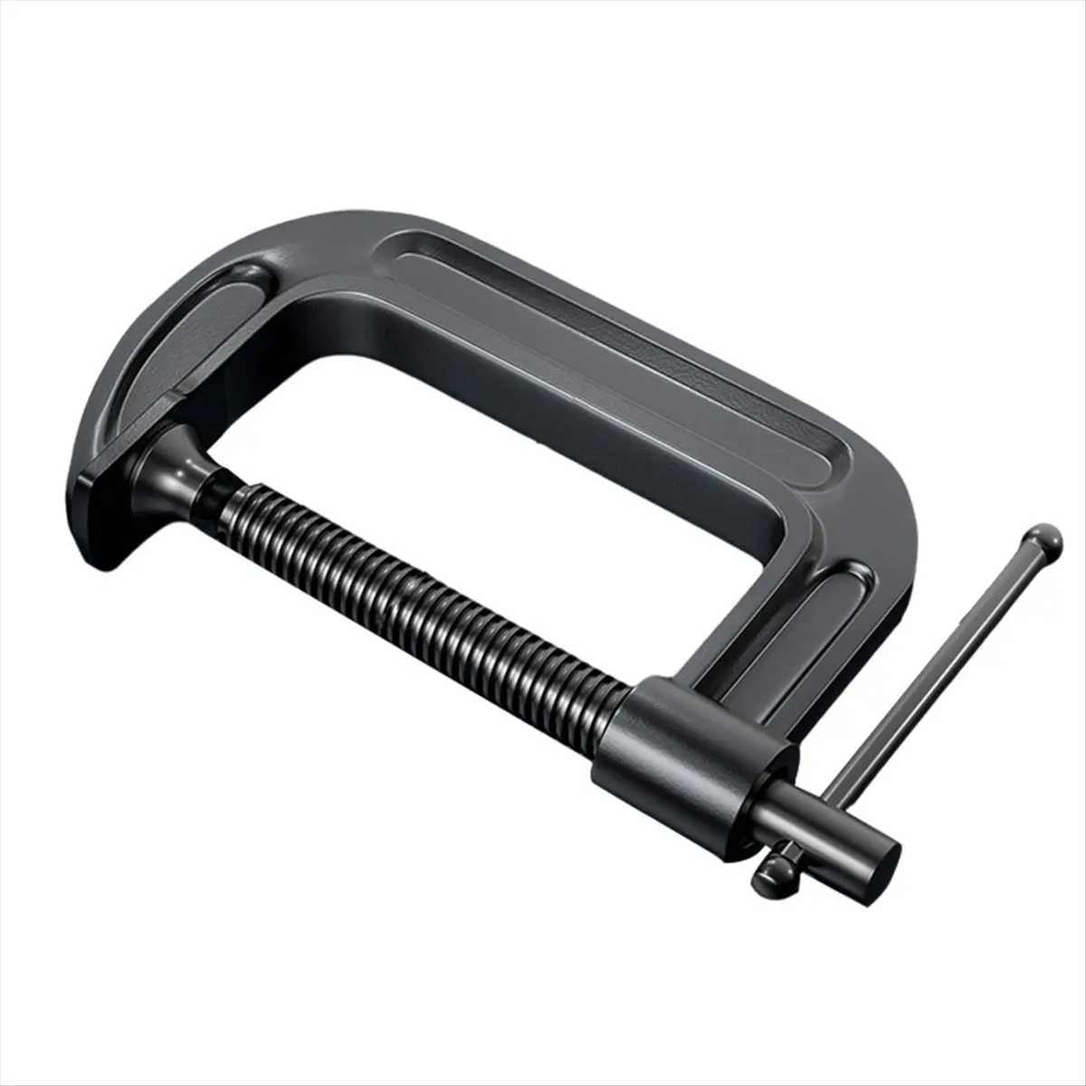 KSOL Heavy Duty G Clamp with Opening, G-Type Thickened Woodworking Clamp, Suitable for Woodworking and Welding. 1 Inch