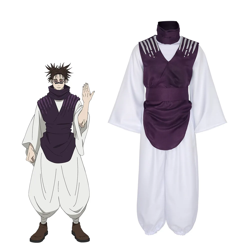 Cool Manga Halloween Cos Jujutsu Kaisen Magic Role-Playing Costume Chinese Production Summer 2024 Seasonal Item