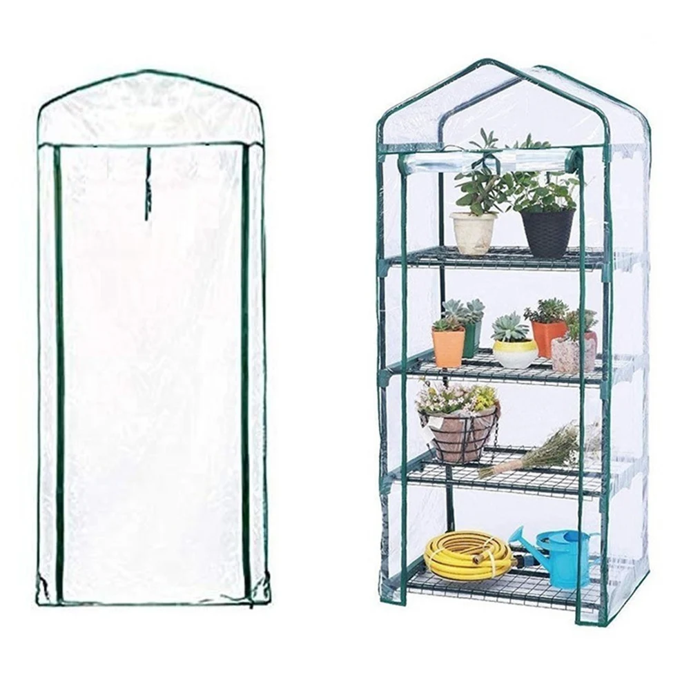 

1pc Rainproof Shed Household Garden Green House Cover For Raising Cultivating Plants Waterproof Plant Shield Spare Parts