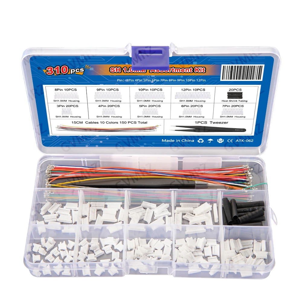 Kit de Conectores de Cabo JST  - Drone Kit Racing avaliação e preço