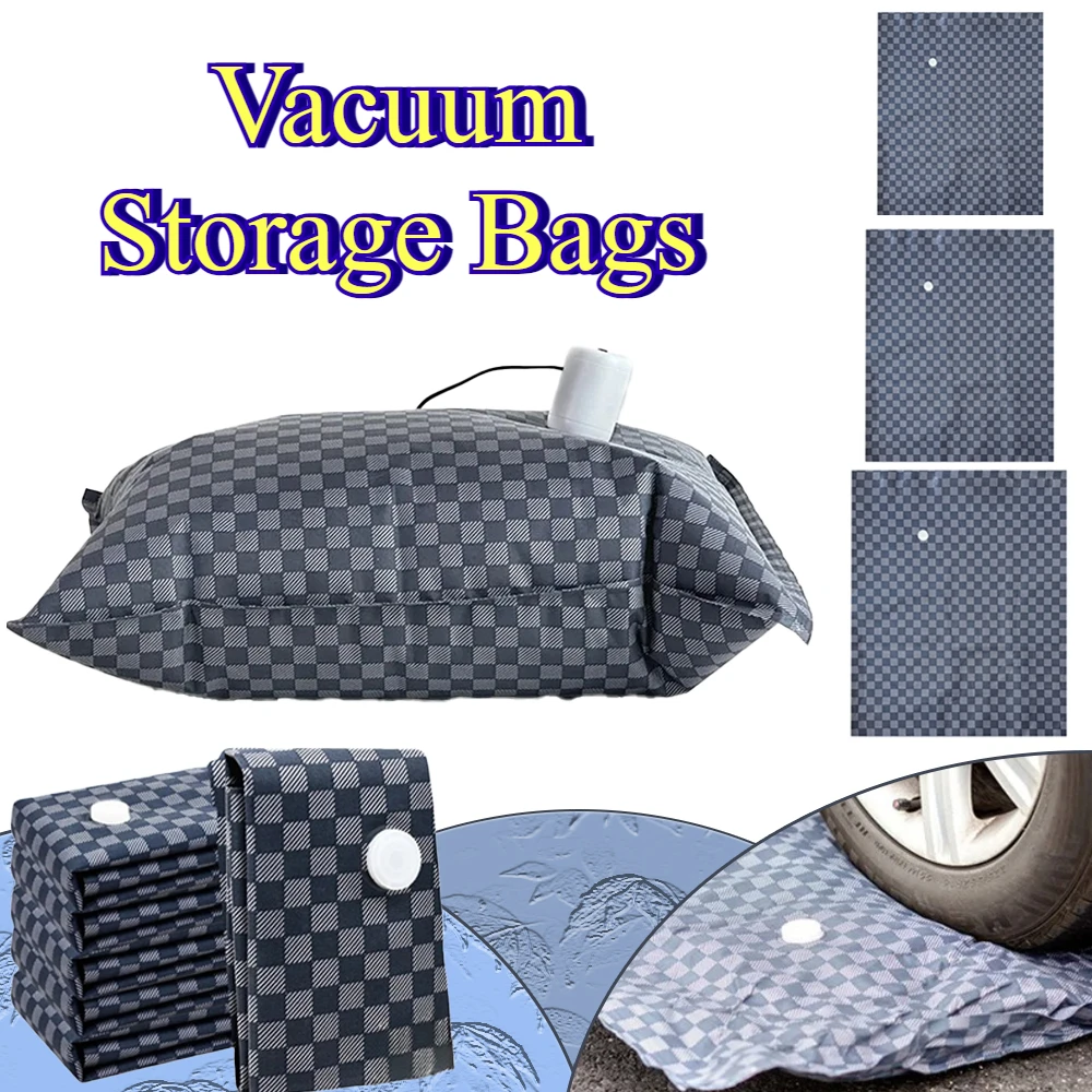 

Vacuum Storage Bag Clothes Oxford Fabric Waterproof Dustproof Travel Pack Bag for Clothes Fit Blankets Bedding Clothing Home저장봉투