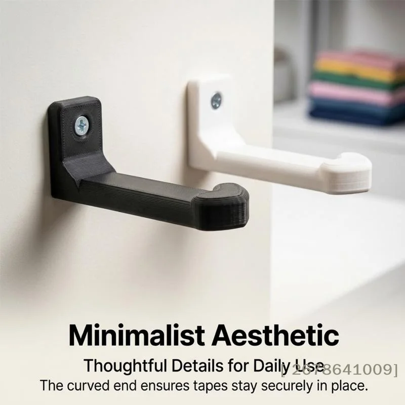 ⚑Robust Wall-Mounted Tape Dispenser Organizer, Corrosion-Resistant Storage Rack, Reliable Hanging Versatile Utility Hook