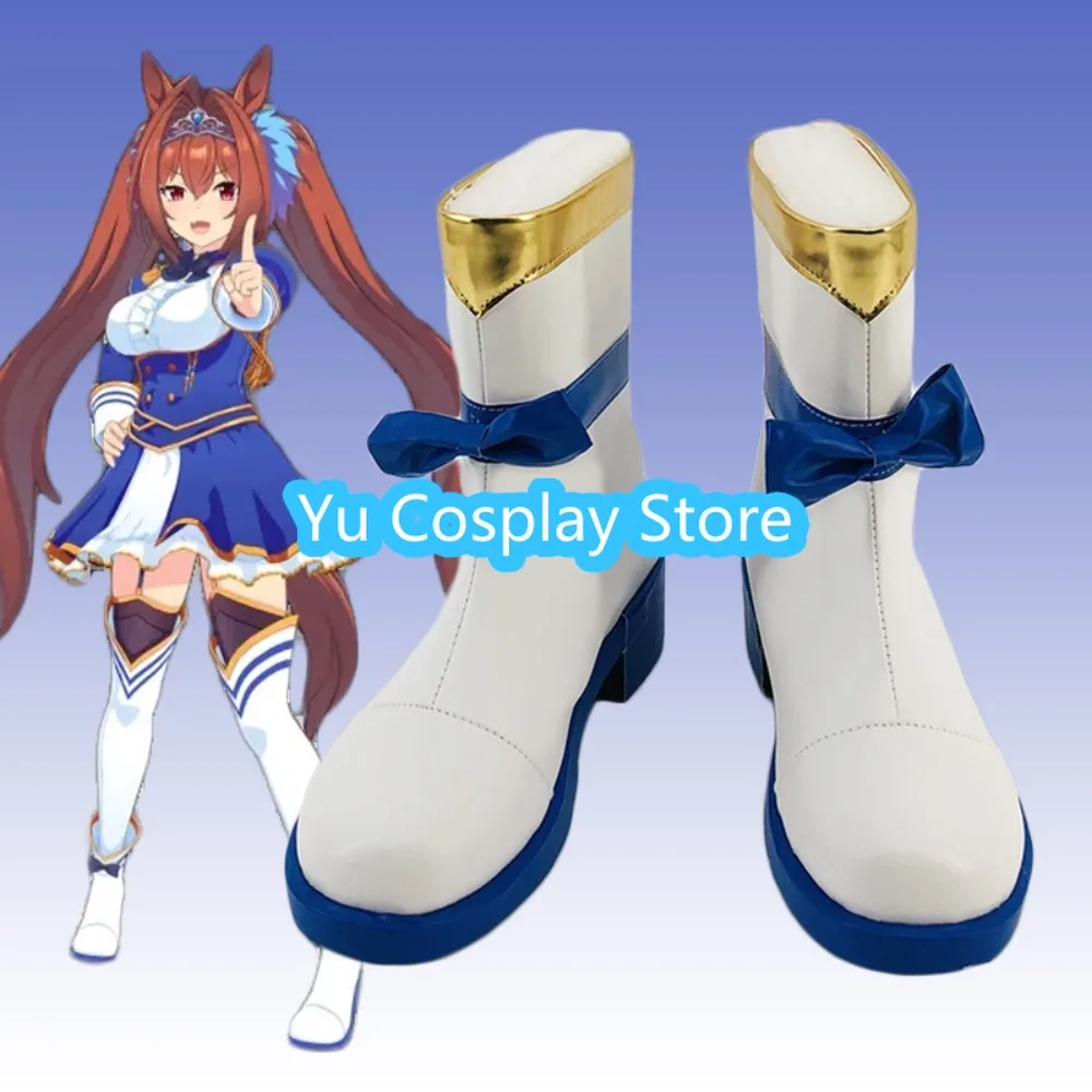 

Yu Cosplay Store Uma Musume Pretty Derby Scarlet Cosplay Halloween Role Play Shoes Boots Anime Game Costume Props Anime