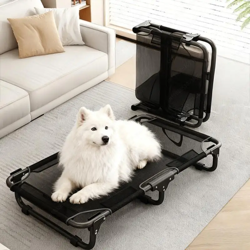 Raised Pet Bed Portable Foldable Pet Bed for Dog Outdoor Raised Waterproof Dog Bed