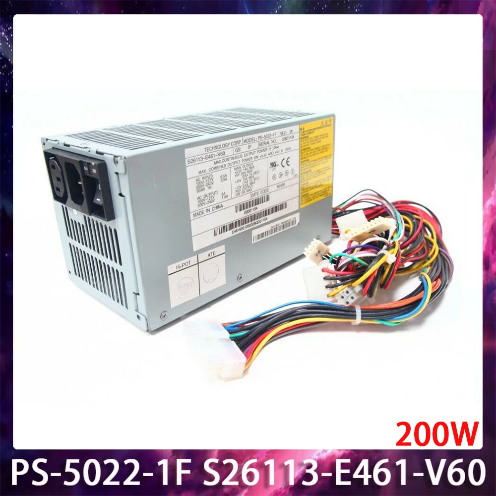 

For SIEMENS 200W Industrial Power Supply PS-5022-1F 200W S26113-E461-V60 P5905 P5700 P5600 W600