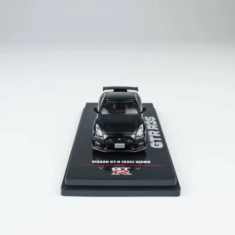 [Mr. Li] INNO 1:64 NISSAN GTR R35 black, alloy car model