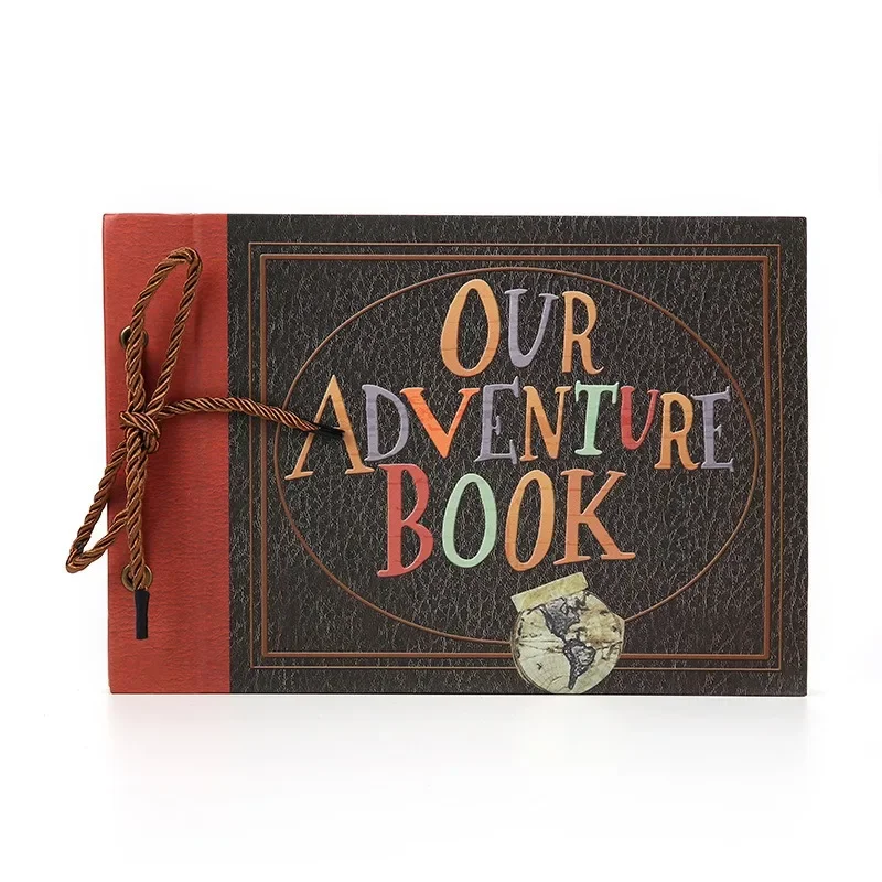 Bview Art OUR Adventure Album diy vintage scrapbook lanyard loose-leaf photobook albums