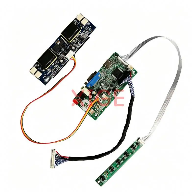 For MT230DW01 LM230WF1 LTM230HP01 LTM230HT01 Monitor Controller Drive Board Kit LVDS 30-Pin HDMI+VGA 4-CCFL 1920x1080 1920*1080