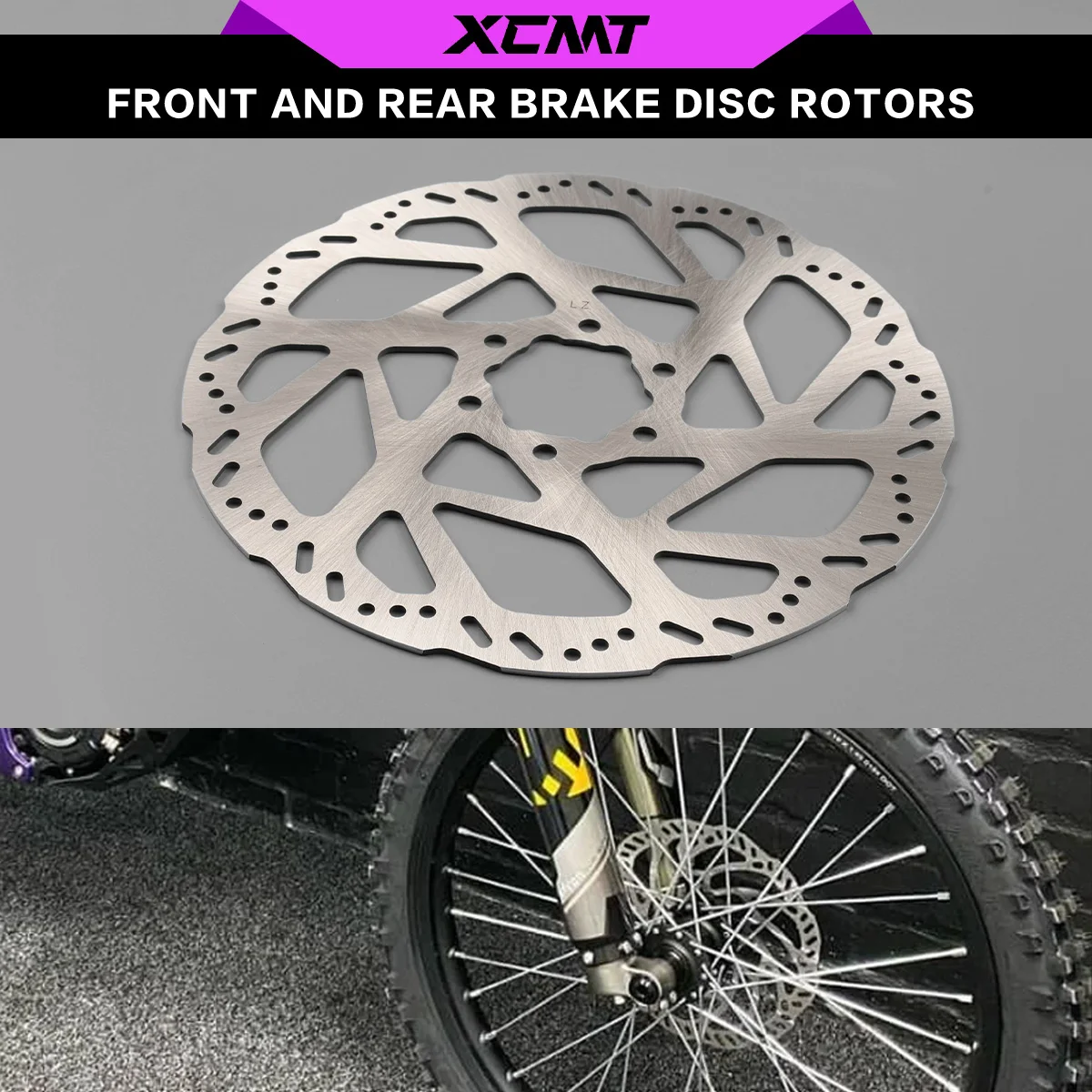 

For Surron Light Bee X S Off-Road Electric Vehicle Motorcycle Front Rear Floating Brake Disc Rotors Accessories Parts