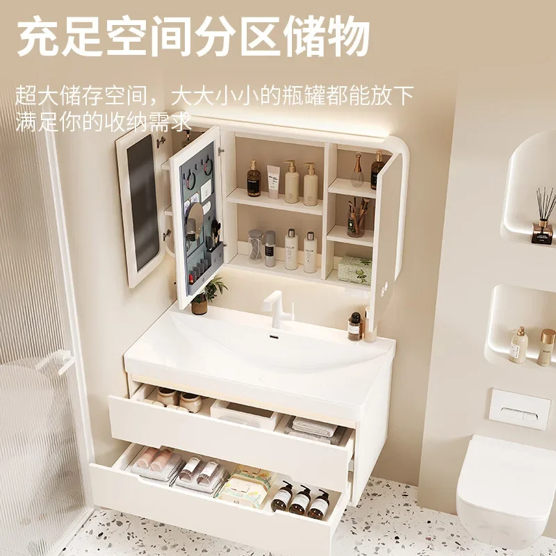 a*-Ceramic basin large diameter bathroom cabinet combination large basin mouth ceramic  large size bath.