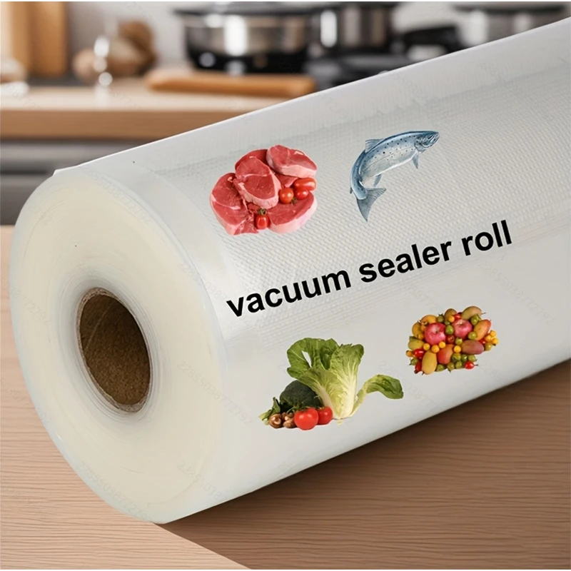 (1 rouleau) Sacs de scellage sous vide de 20 cm de largeur et de 10 m de longueur. Extra épais, hermétique. Étendre la fraîcheur pour la viande, le fromage, les légumes et les fruits. H H H