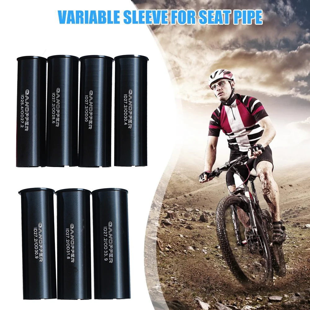 Saddle Tube Conversion Light weight Post Tube  Adapter Seat Tube Reducer Seat Post Shim Bicycle Seatpost Sleeve Reducing Sleeve