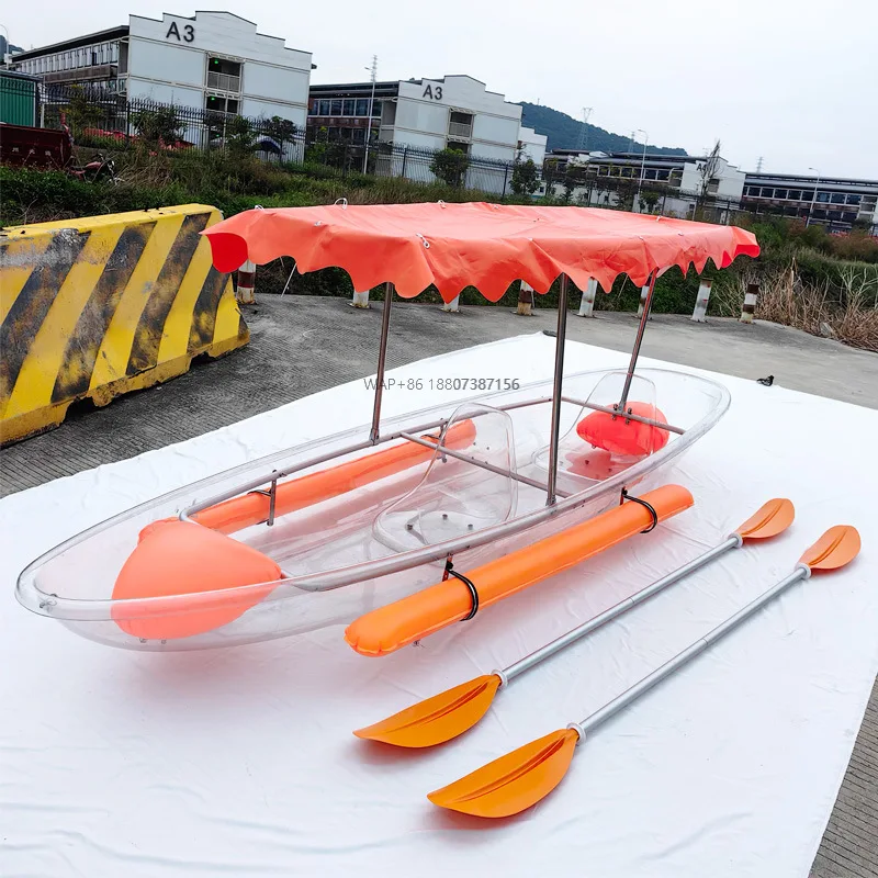 

Высококачественные прозрачные компьютерные аксессуары для двойного каяка, рафтинг с морской водой, рыбалка по озеру, лодка, алюминиевый тент для 2 человек