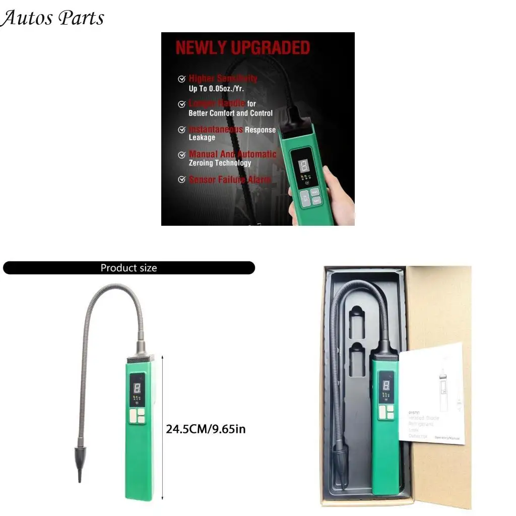 

57BA High Sensitivity Halogen Leak Detector For Car Air Conditioning Refrigerants Monitoring With User Friendly Designs HCFC