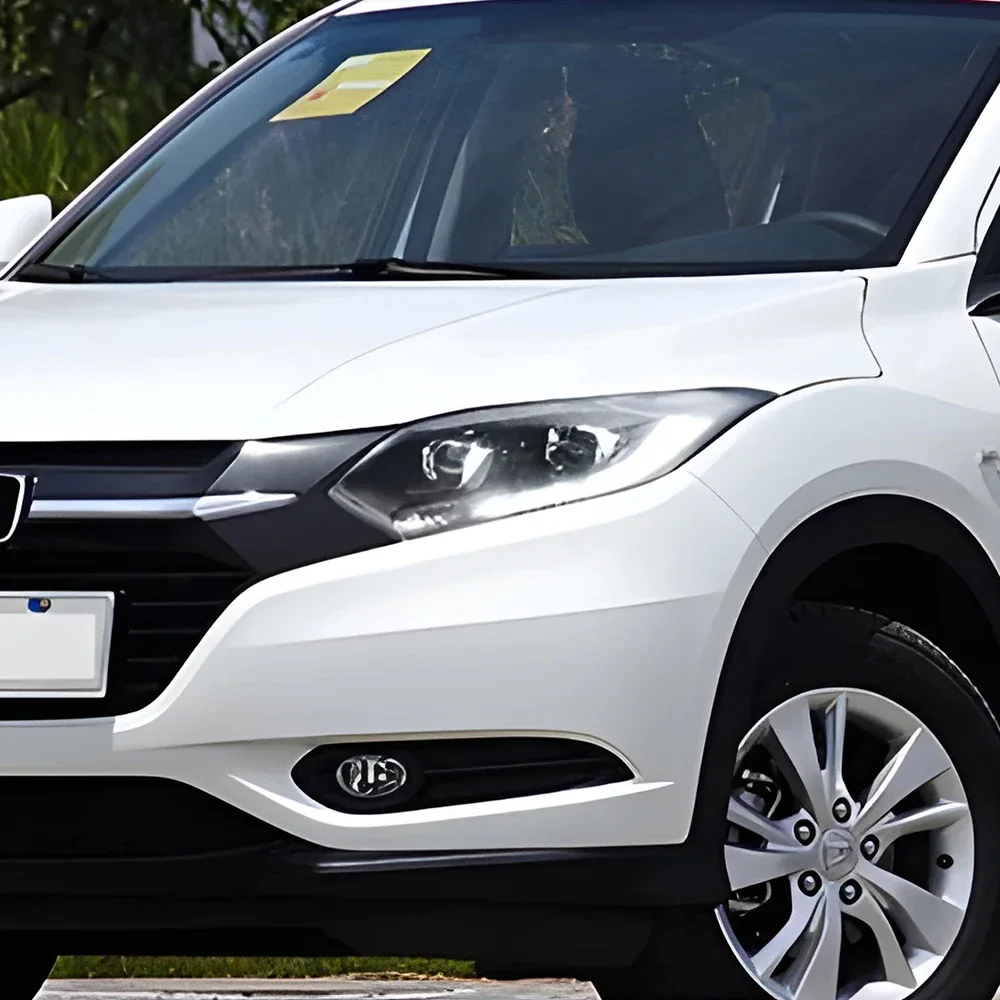 المصابيح الأمامية للسيارات لهوندا Vezel Hr-V Xr-V 2014-2018 مجموعة المصابيح الأمامية للسيارة ترقية LED المزدوج العارض عدسة أداة الملحقات