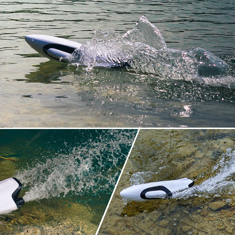 S2 RC قارب عالي السرعة LED 30 كيلومتر/ساعة التحكم عن بعد التوأم Turbojet قارب سريع Capsize إعادة تعيين المياه الاطفال اللعب متعددة اللاعبين تنافسية