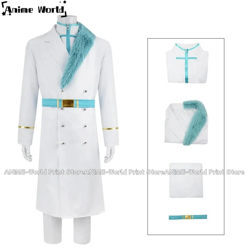《Нестандартный размер》Унисекс Аниме Cos Jugram Haschwalth Костюмы для косплея Экипировка Хэллоуин Униформа Suitsr, 7;k'2.s;9,