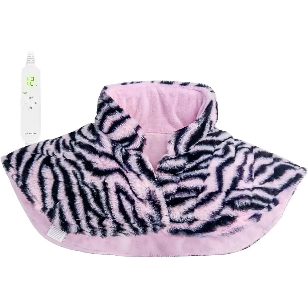 

Large Electric Neck & Shoulder Heating Pad, 2.4lb Moist & Dry Heat Therapy, Washable, 18x22 - PFH02