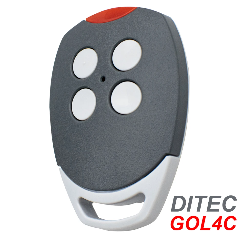 DITEC GOL4C Garage Door Remote Control Duplicator 433.92MHz Fixed Code Gate Remote Control Hand Transmitter Key Fob Top Quality