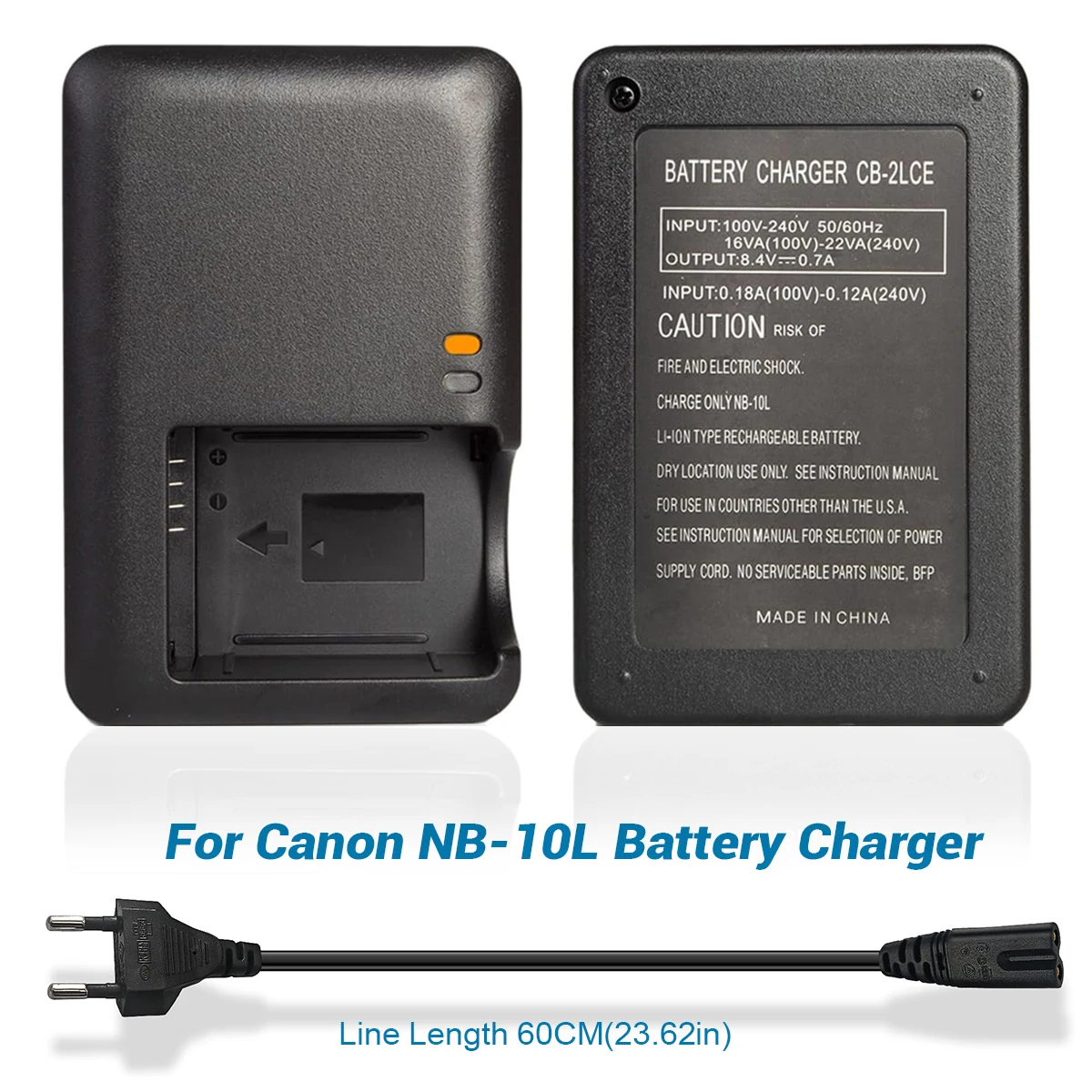 NB-10L NB10L Battery Charger For Canon PowerShot G15 G16 G1X SX60HS SX40HS SX50HS Camera CB-2LCE CB-2LCC CB2LC