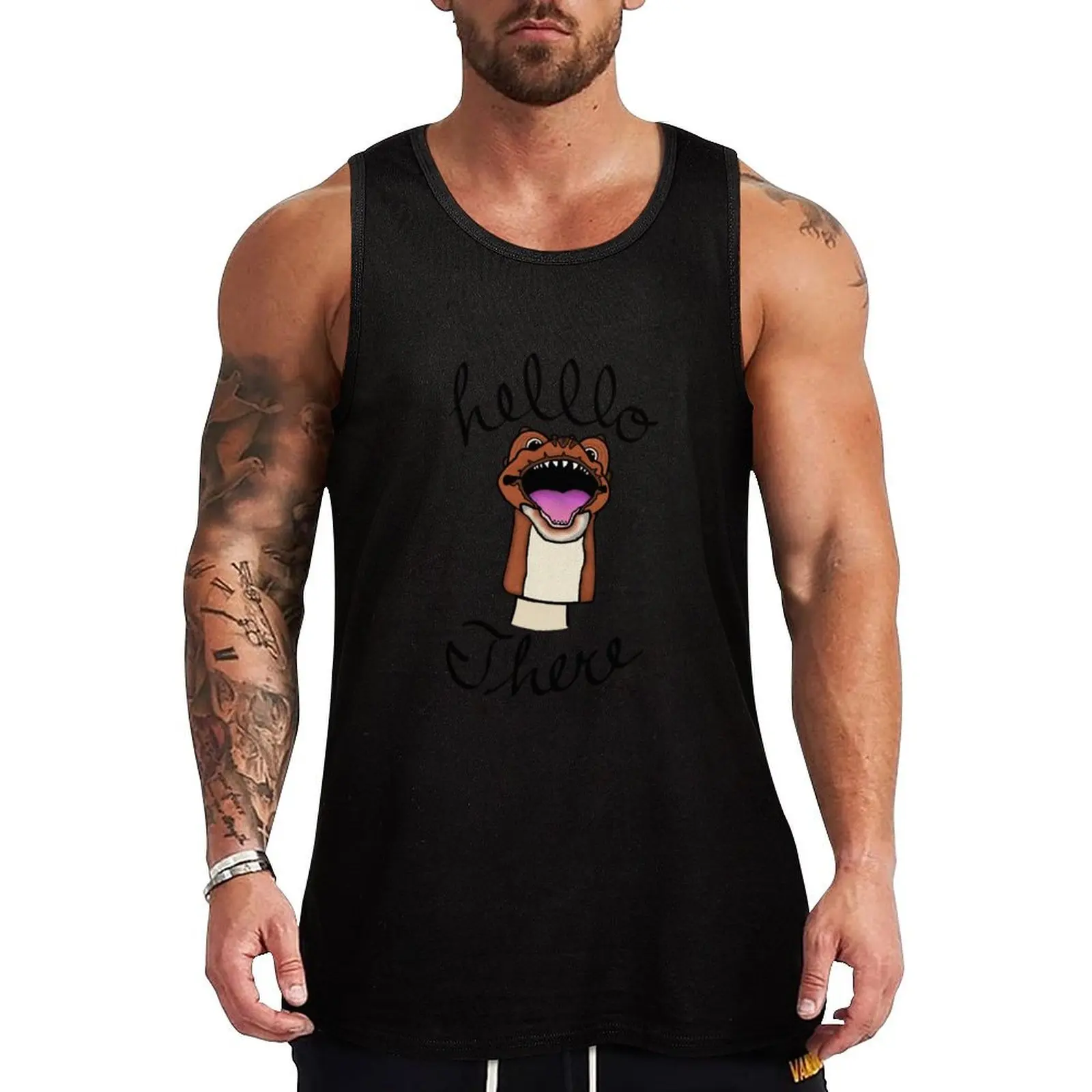 

Animal Kingdom's DINOSAUR quote Tank Top Breathable Tank Top Moisture Wicking Sleeveless Shirt