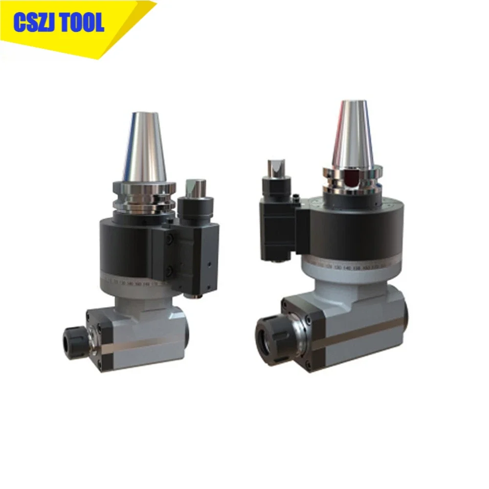 CSZJ SK40 BT30 BT40 BT50 -AG90-ER16 20 ER25 32 40 CNC side milling head right angle head transverse milling head 90 degree angle