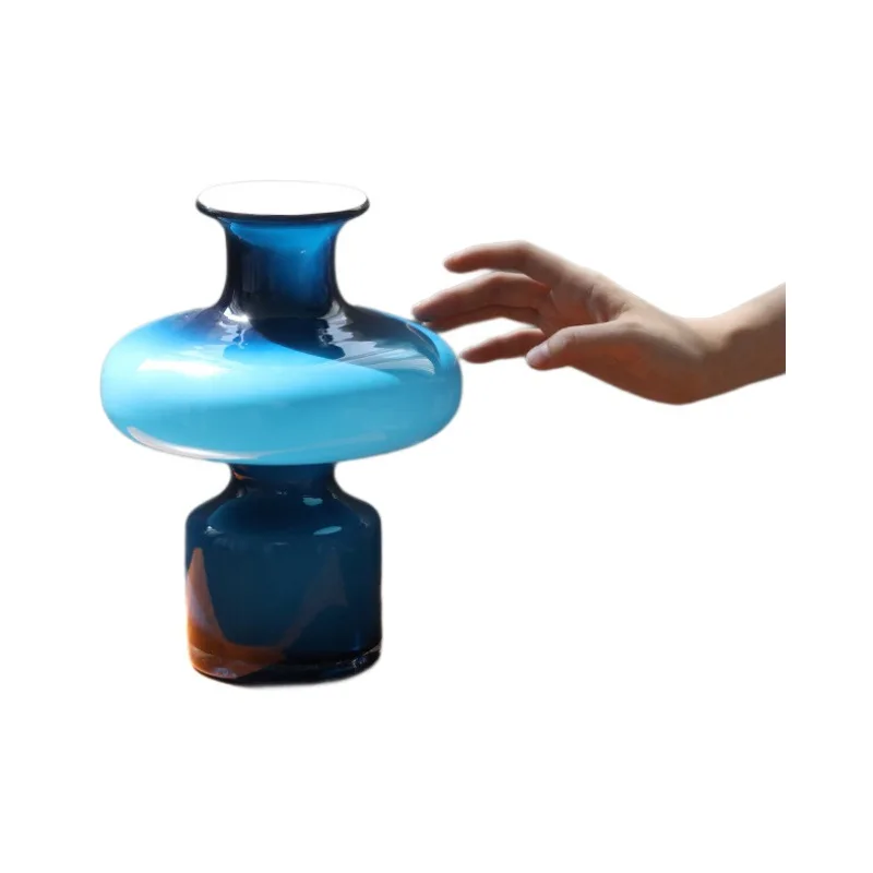 

French antique vase light luxury high-end ornament living room entrance hydroponic flower arrangement art dining table decorativ